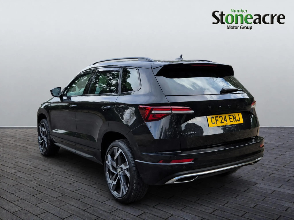 Skoda Karoq 1.5 Tsi Act Sportline Dsg Euro 6 Ss Black #5