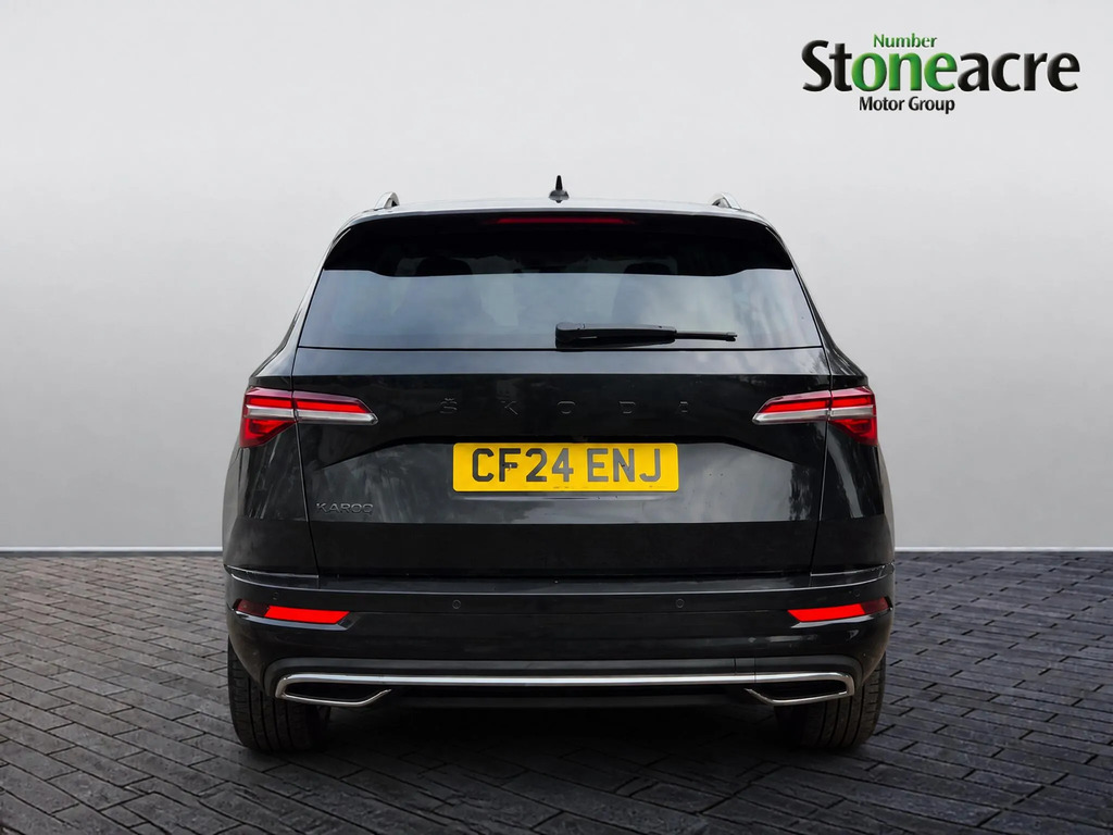 Skoda Karoq 1.5 Tsi Act Sportline Dsg Euro 6 Ss Black #4