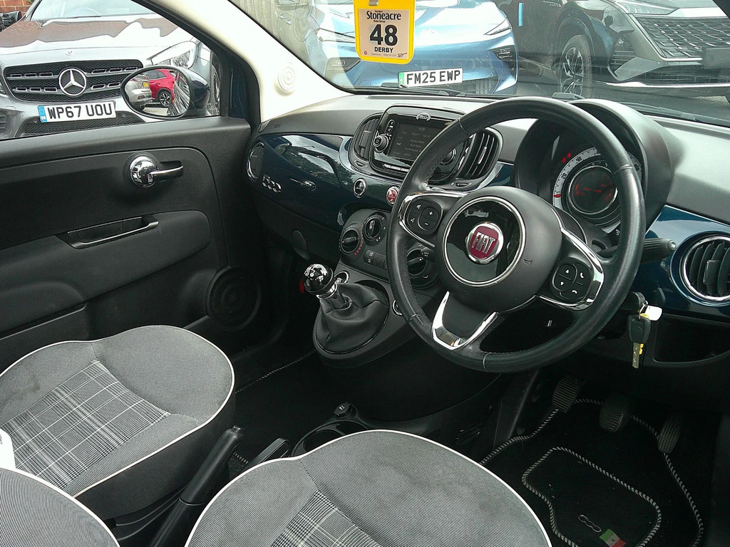 Fiat 500 Hatchback Green #10