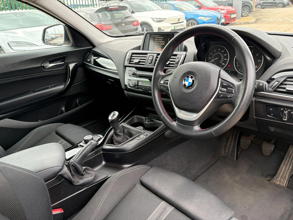 BMW 1 Series Hatchback 3.0 White #14