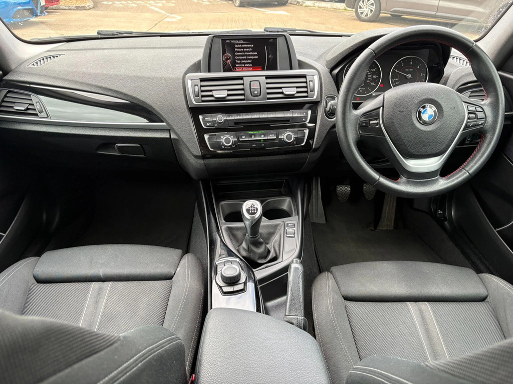 BMW 1 Series Hatchback 3.0 White #11