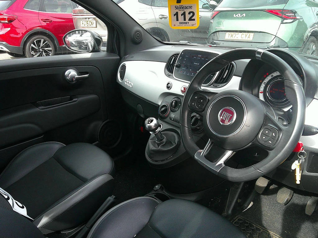Fiat 500  White #11