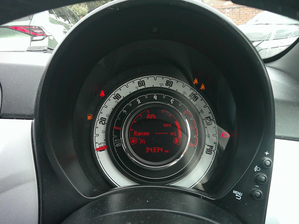 Fiat 500  White #16