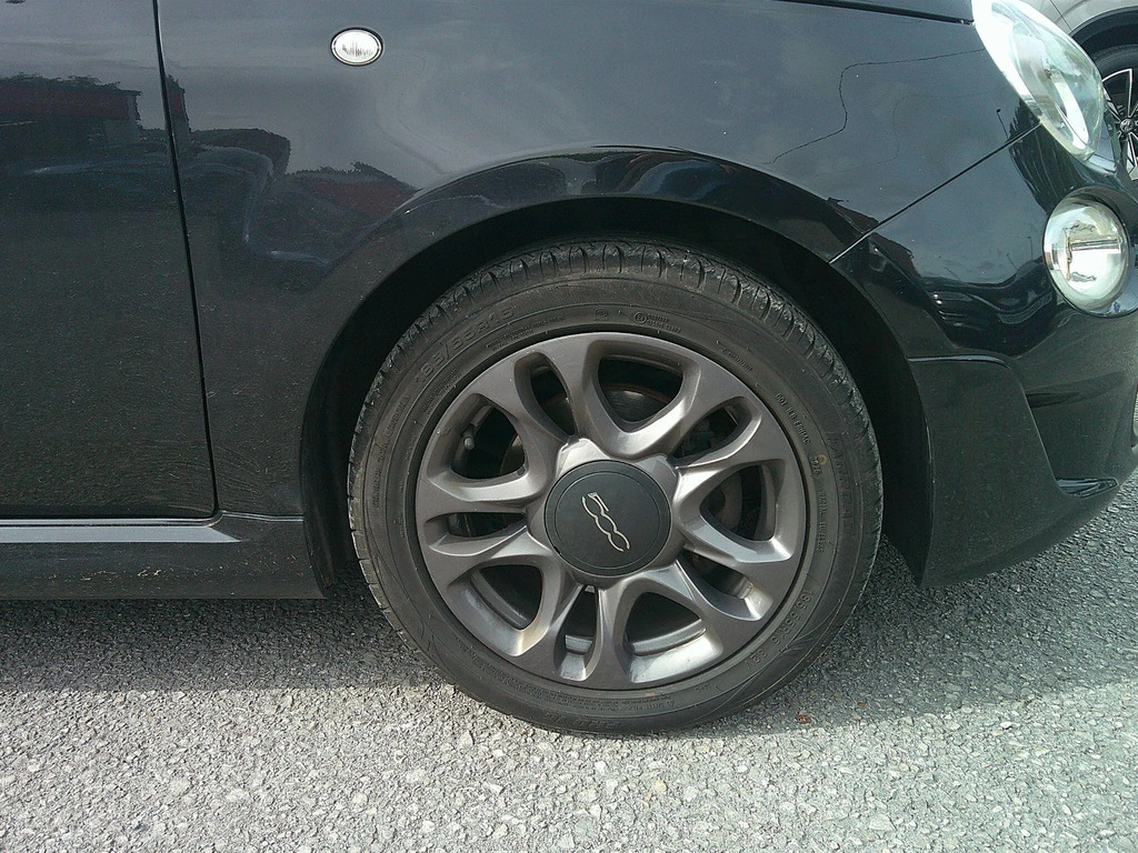 Fiat 500  White #9
