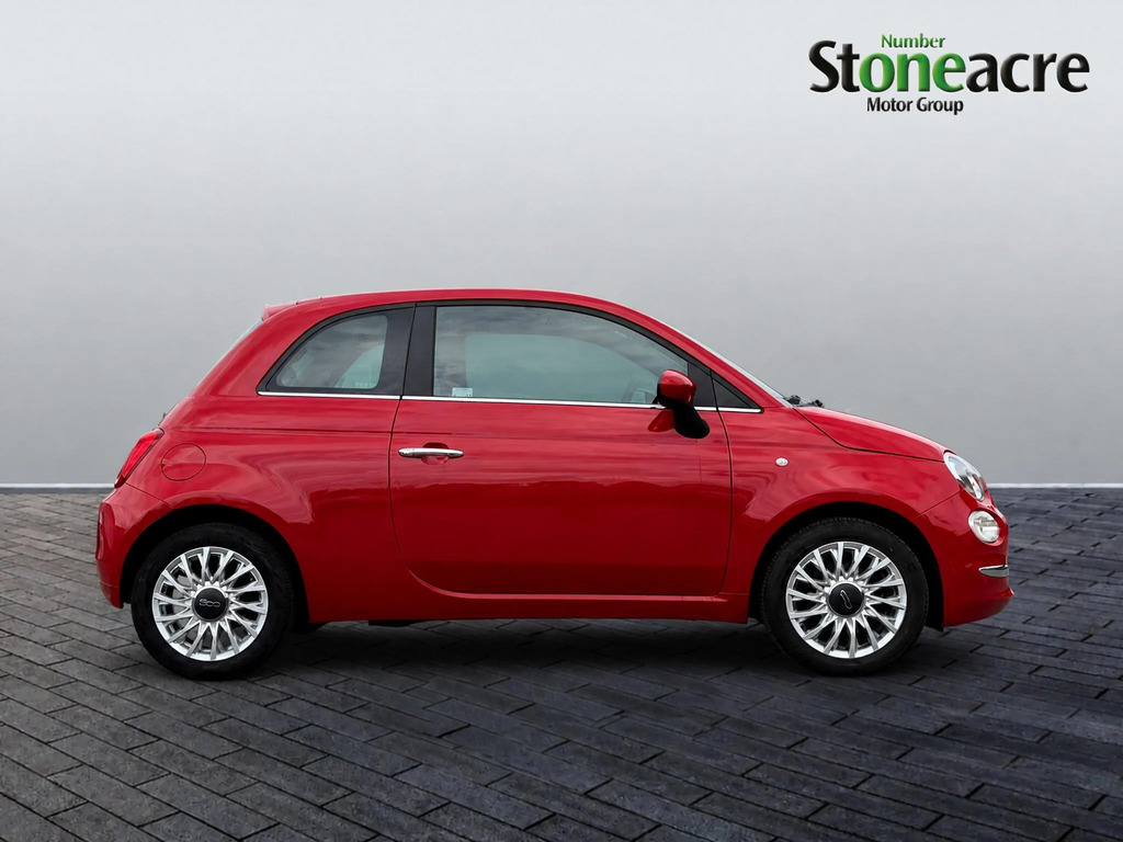 Fiat 500 Hatchback White #7