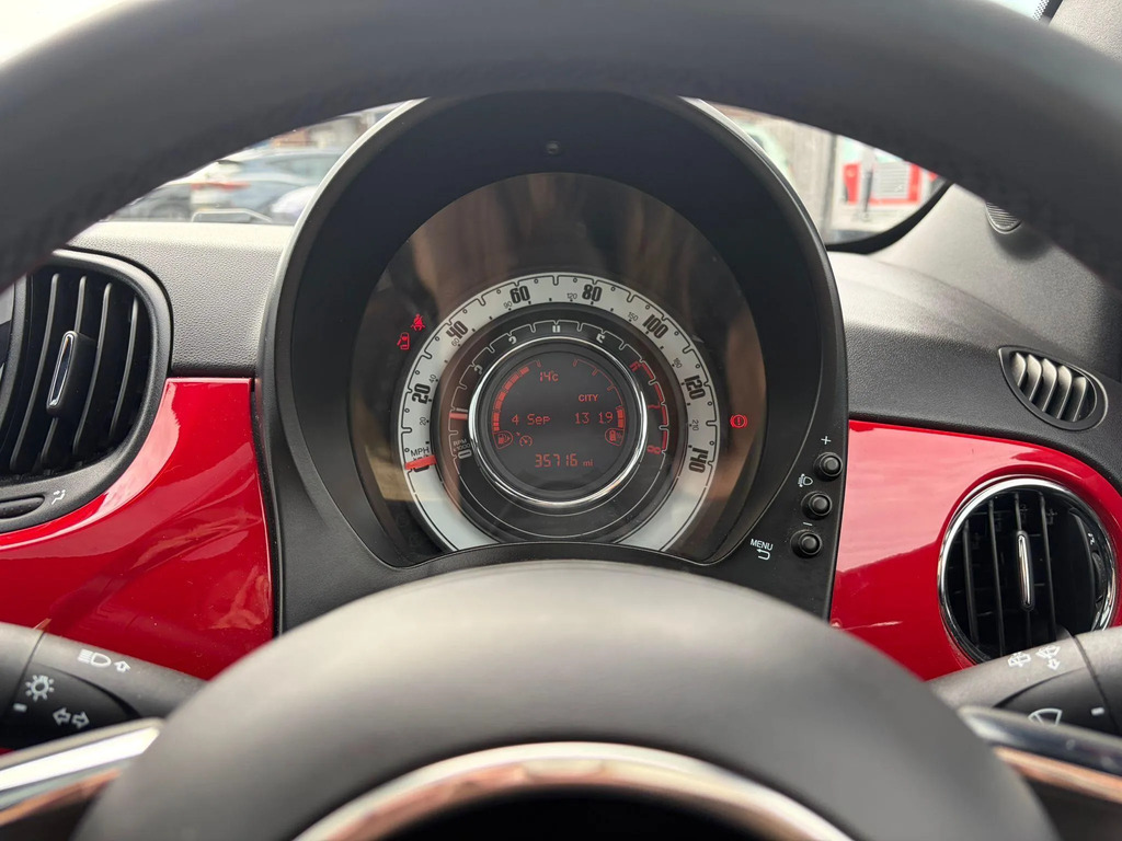 Fiat 500 Hatchback White #16