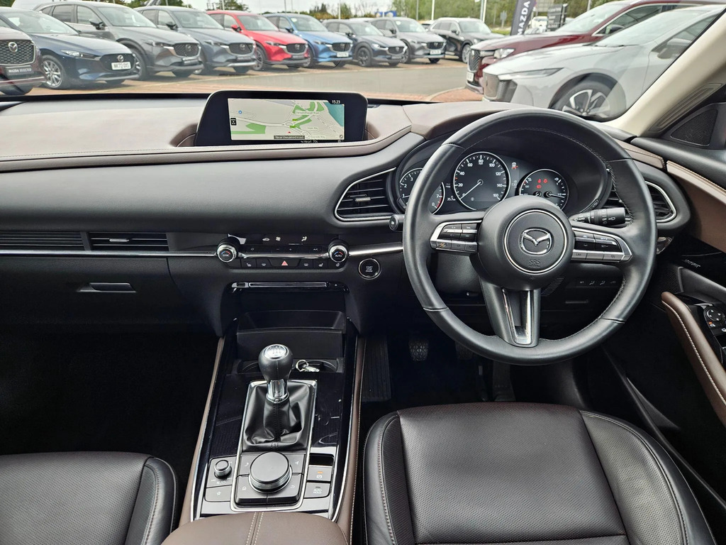 Mazda CX-30 Se-l Lux White #12