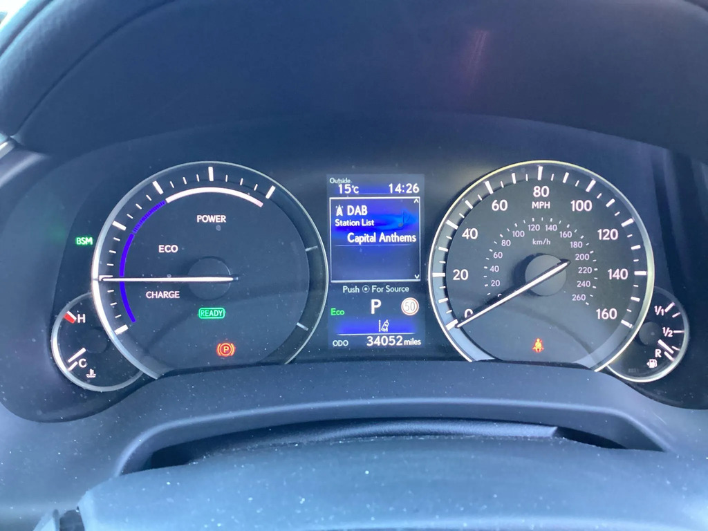 Lexus RX Rx 450H Cvt White #14