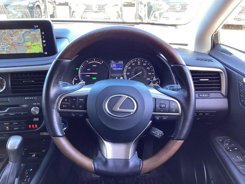 Lexus RX Rx 450H Cvt White #13