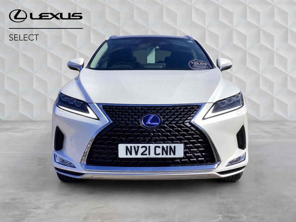Lexus RX Rx 450H Cvt White #8