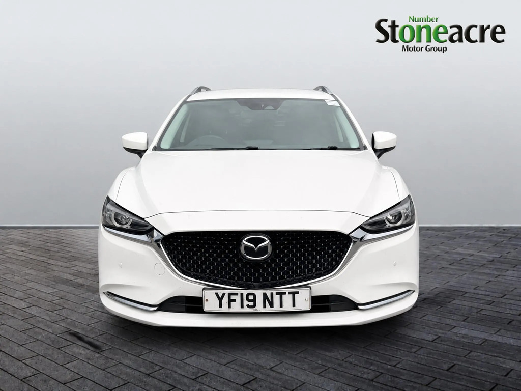 Mazda 6 2.0 Skyactiv-g Sport Nav Tourer Euro 6 Ss White #2