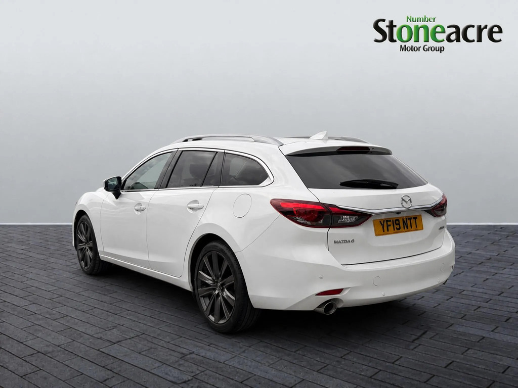 Mazda 6 2.0 Skyactiv-g Sport Nav Tourer Euro 6 Ss White #4
