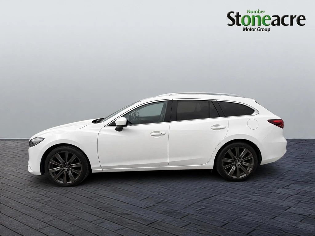 Mazda 6 2.0 Skyactiv-g Sport Nav Tourer Euro 6 Ss White #5