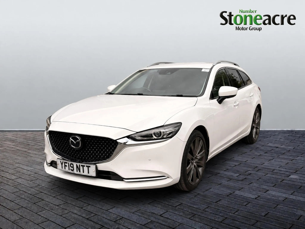 Mazda 6 2.0 Skyactiv-g Sport Nav Tourer Euro 6 Ss White #3