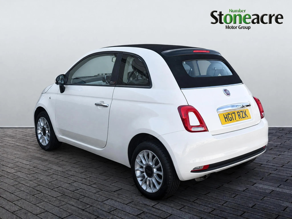 Fiat 500C 1.2 Pop Star Dualogic Euro 6 Ss White #4