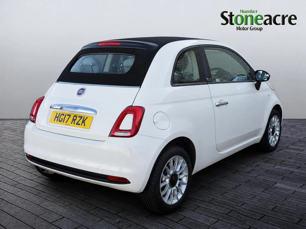 Fiat 500C Lounge Blue #8