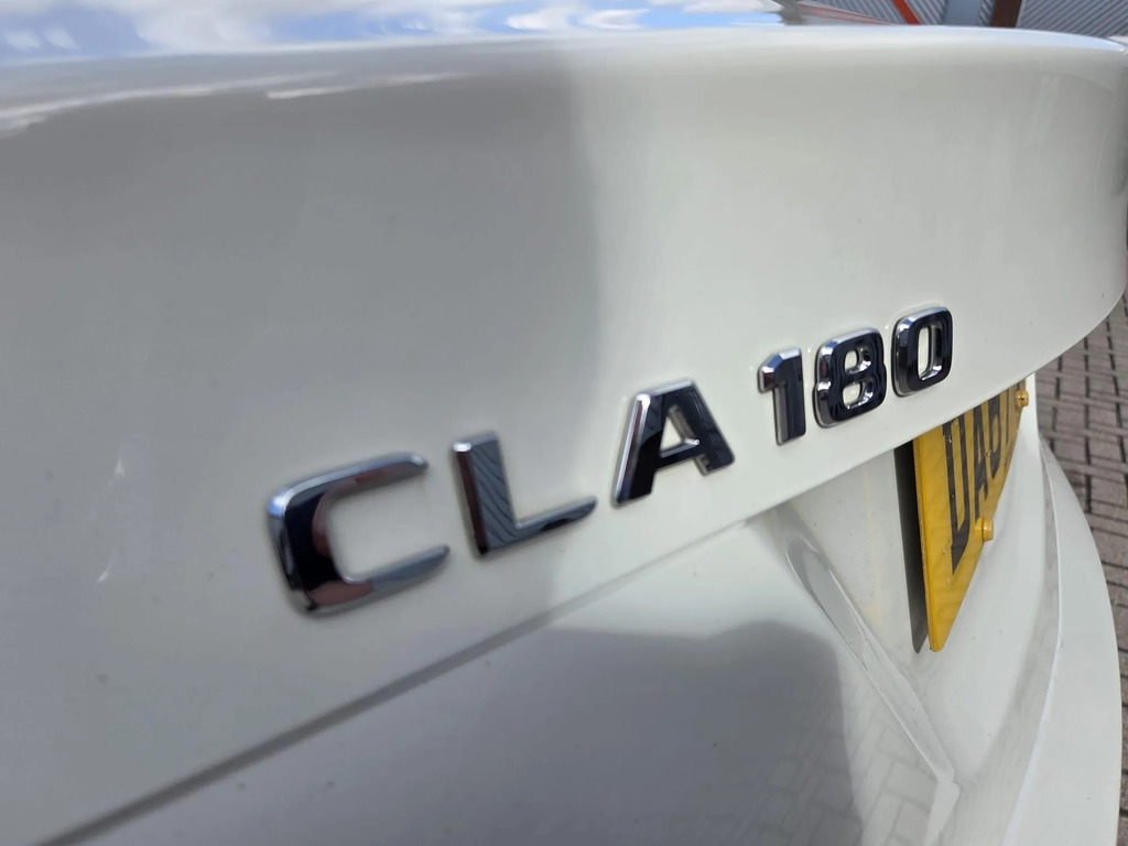Mercedes-Benz CLA Class Coupe White #33