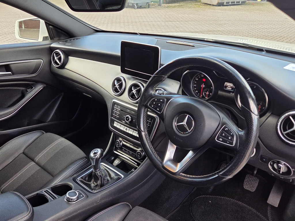 Mercedes-Benz CLA Class Coupe White #10