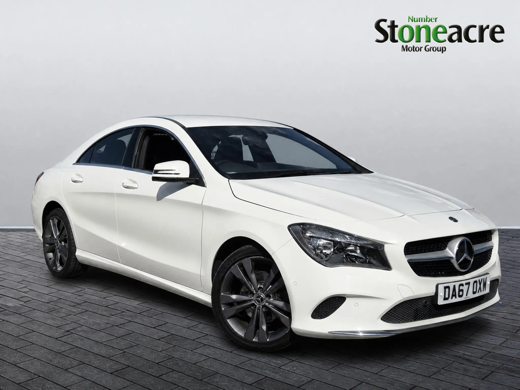 Mercedes-Benz CLA Class 1.6 Cla180 Sport Coupe Euro 6 Ss White