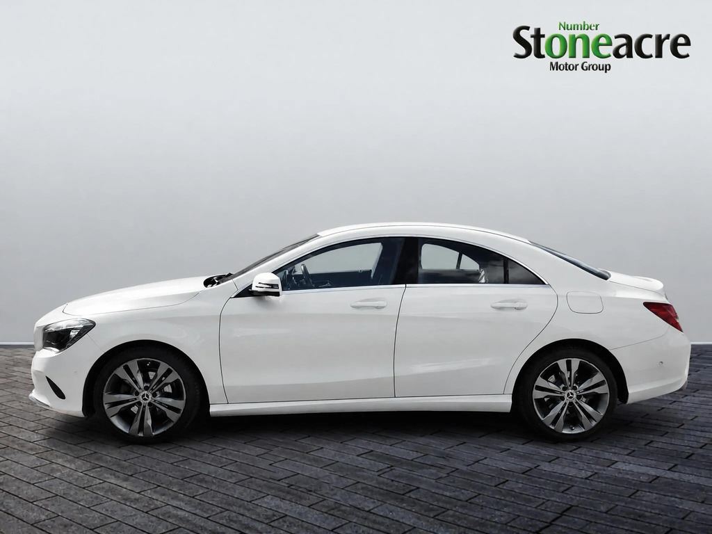 Mercedes-Benz CLA Class 1.6 Cla180 Sport Coupe Euro 6 Ss White #4
