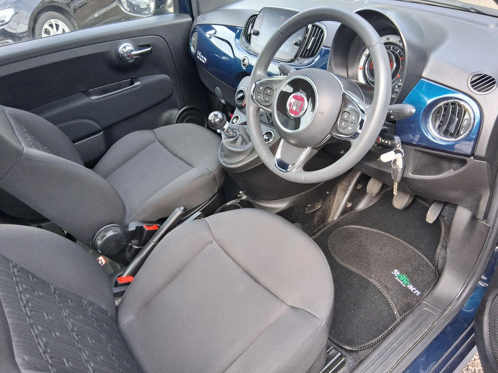 Fiat 500 Manual Green #9