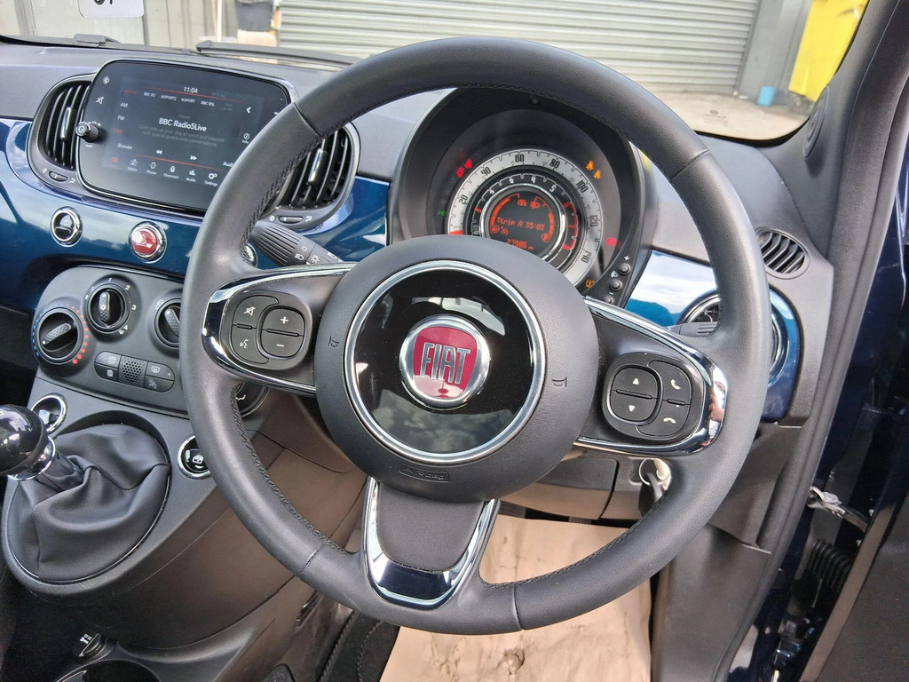 Fiat 500 Manual Green #11