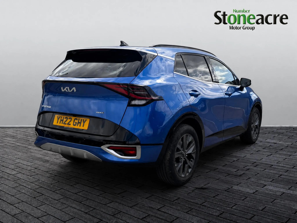 Kia Sportage 1.6 H T-gdi Gt-line S Euro 6 Ss Blue #2