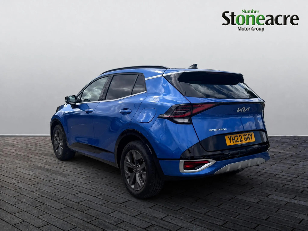 Kia Sportage 1.6 H T-gdi Gt-line S Euro 6 Ss Blue #4