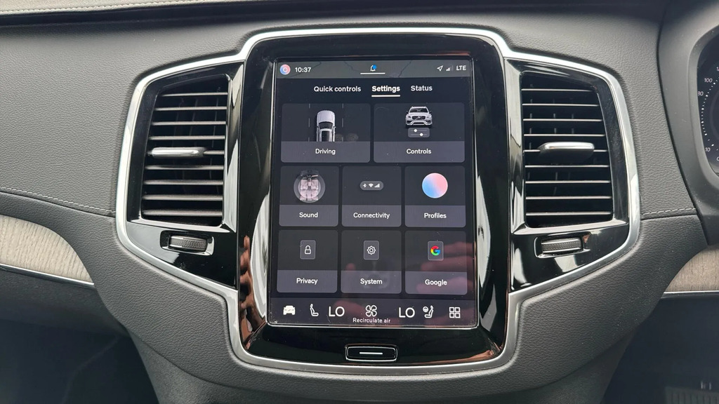 Volvo XC90 Plus Dark B5 235 Hp Black #16