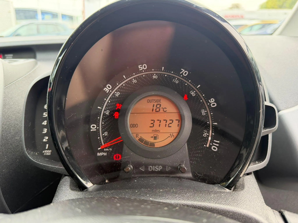 Toyota Aygo Hatchback Red #10