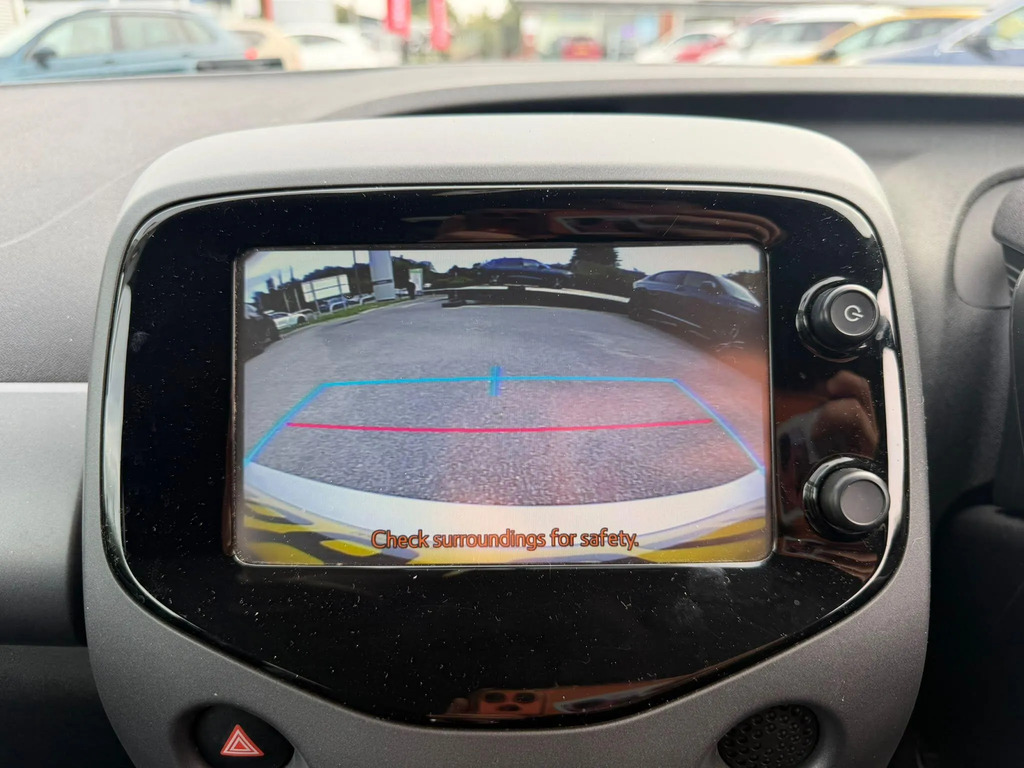 Toyota Aygo Hatchback Red #19