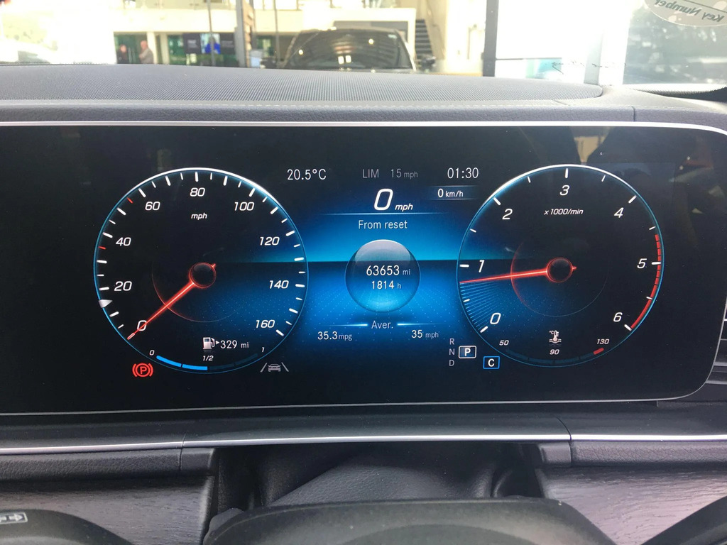 Mercedes-Benz GLE Class Blue #14