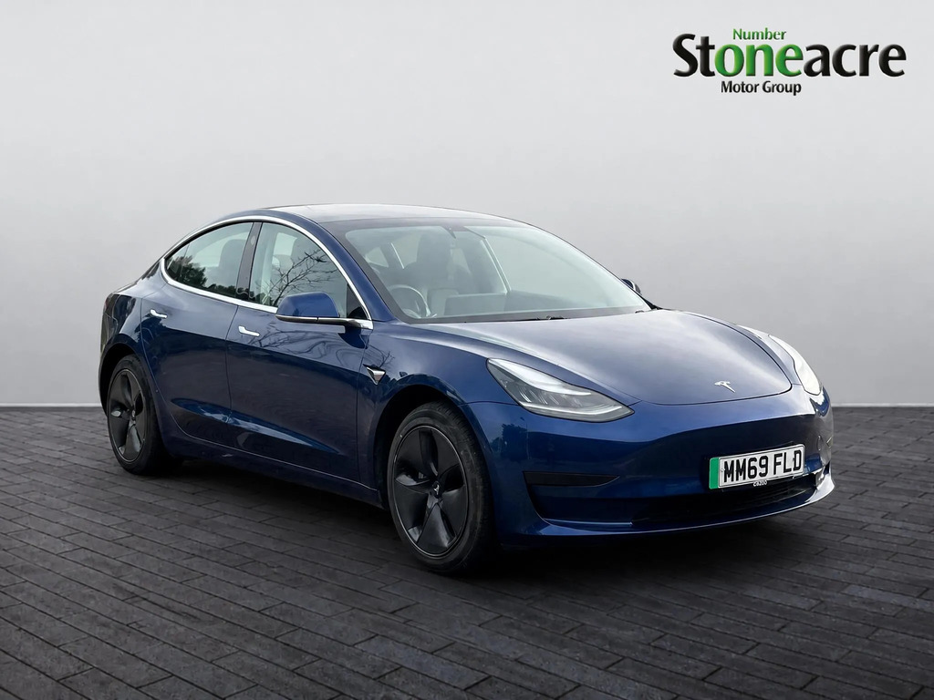 Tesla Model 3 Standard Range Plus Rwd Blue