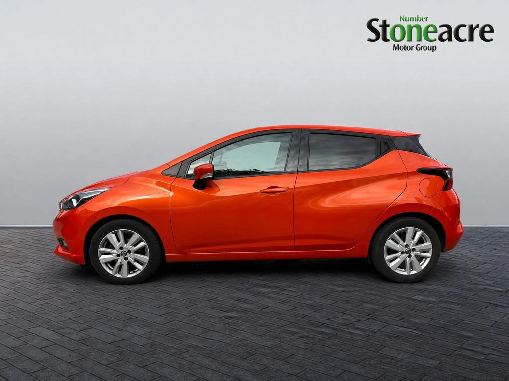 Nissan Micra 1.0 Ig-t Acenta Hatchback Orange #5