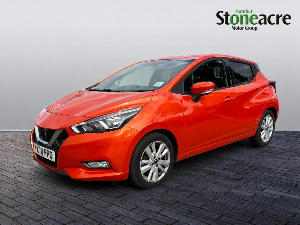 Nissan Micra 1.0 Ig-t Acenta Hatchback Orange #3
