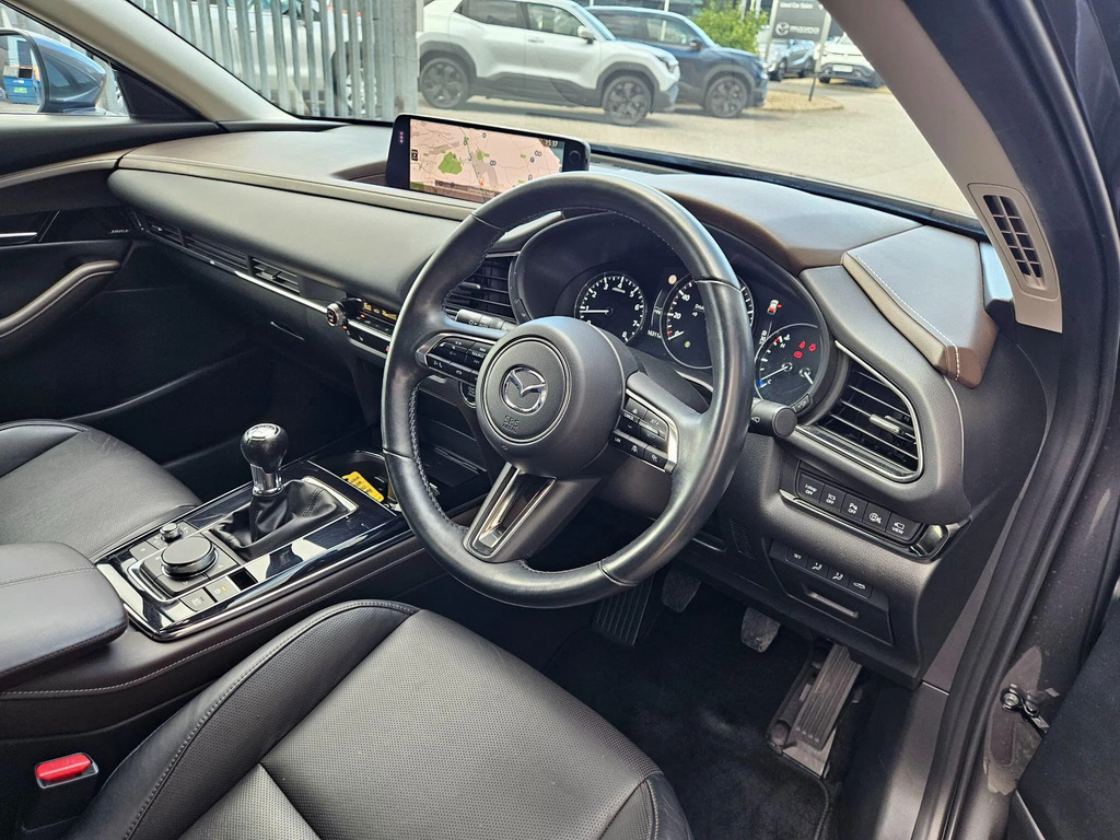 Mazda CX-30 2.0 E Skyactiv X Mhev Exclusive Line Suv Petro Blue #10