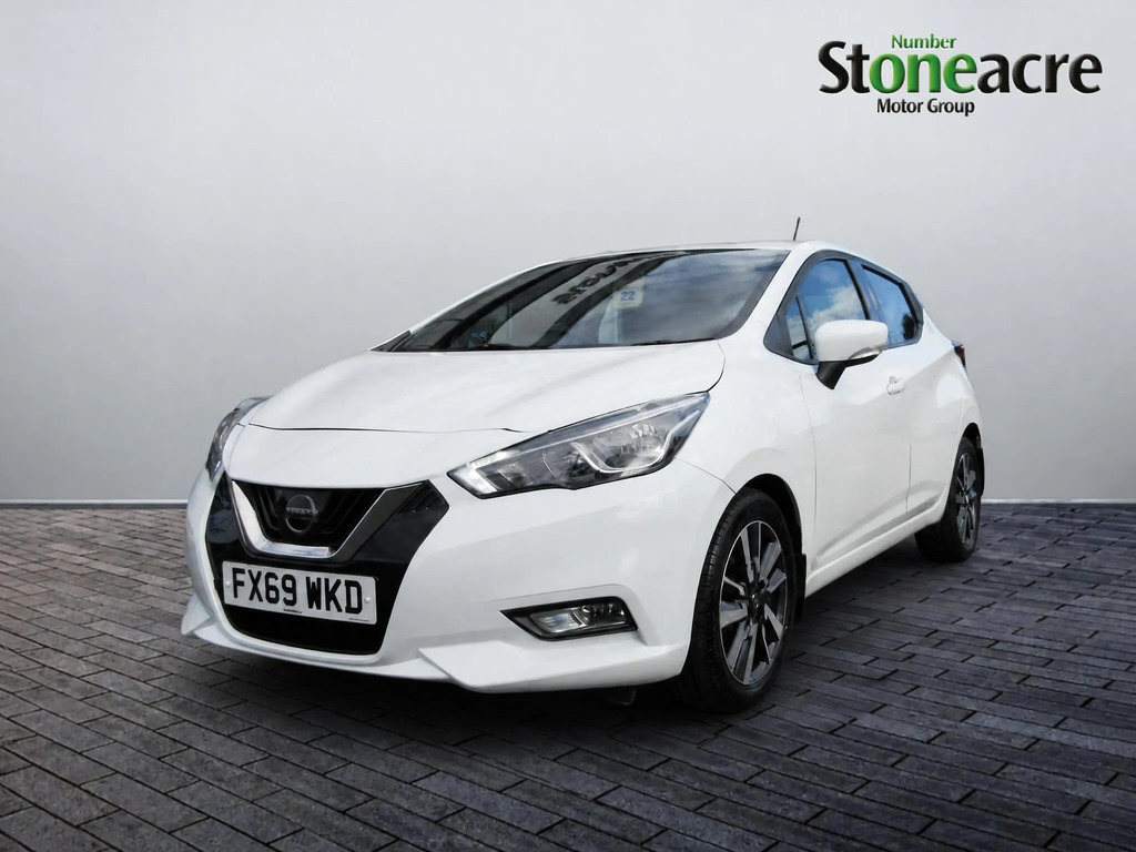 Nissan Micra 1.0 Ig-t 100 Acenta Limited Edition White #3