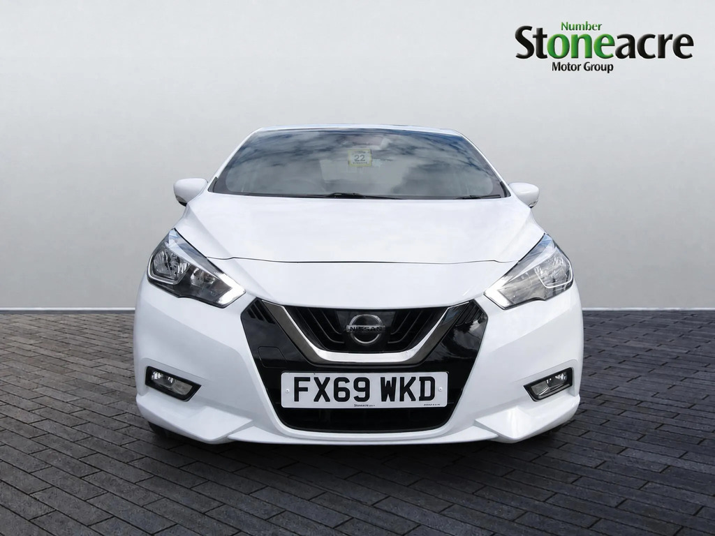 Nissan Micra 1.0 Ig-t 100 Acenta Limited Edition White #2