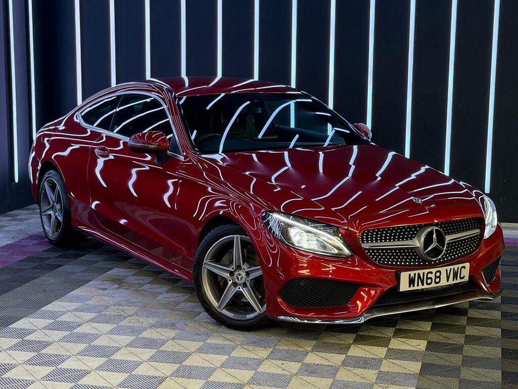 Mercedes-Benz C Class 2.1 C220d Amg Line G-tronic Euro 6 Ss Red #2