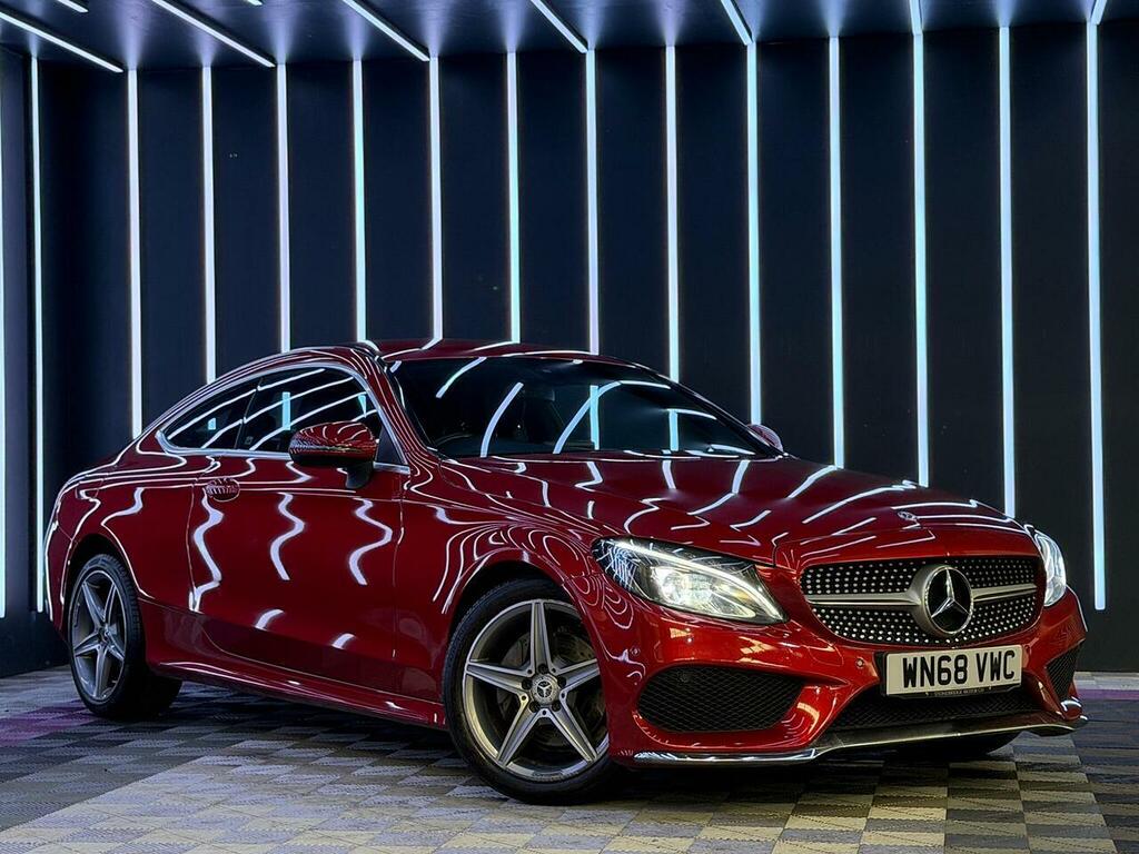 Mercedes-Benz C Class 2.1 C220d Amg Line G-tronic Euro 6 Ss Red
