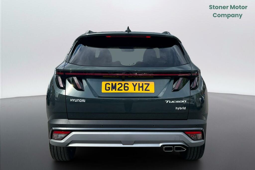 Hyundai Tucson 1.6T Hybrid Black Line Euro 6 Ss Green #4