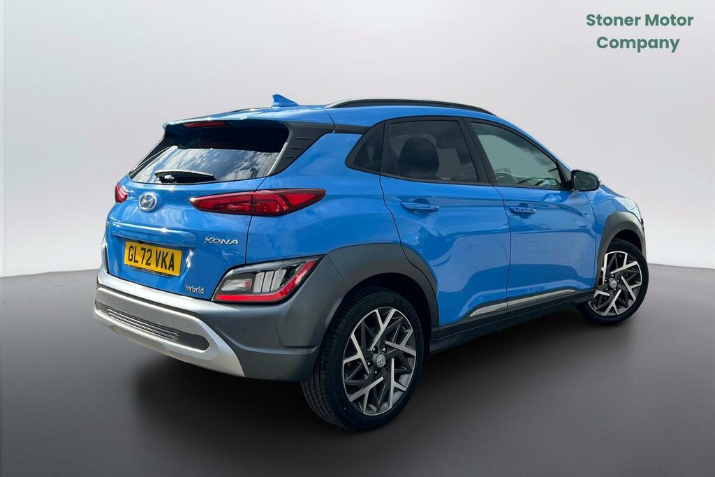 Hyundai Kona 1.6 Gdi Hybrid Premium Dct Blue #3