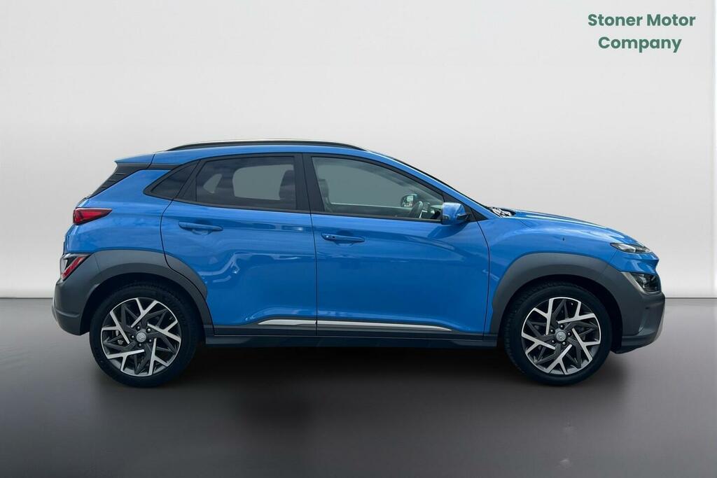 Hyundai Kona 1.6 Gdi Hybrid Premium Dct Blue #2