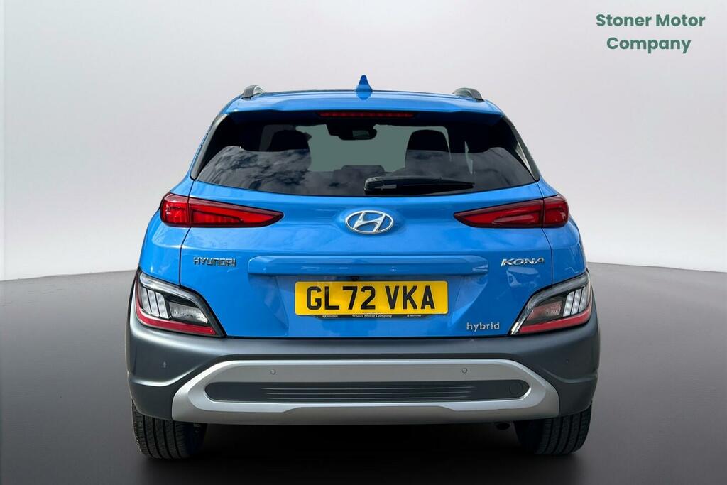 Hyundai Kona 1.6 Gdi Hybrid Premium Dct Blue #4