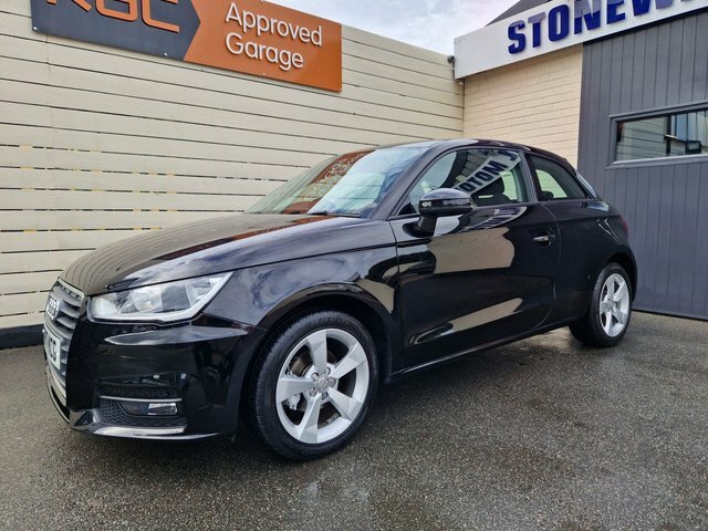 Audi A1 1.0 Tfsi Sport Hatchback Euro 6 Black #5