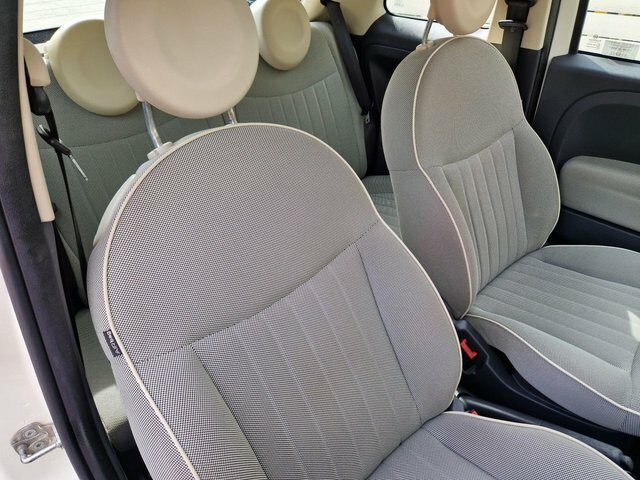 Fiat 500 Hatchback White #22