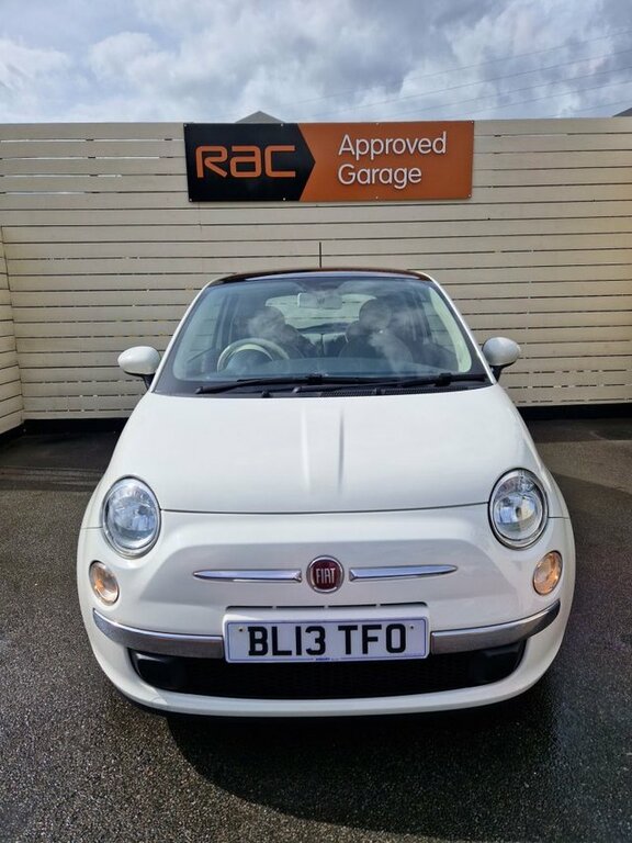 Fiat 500 1.2 Lounge Hatchback Euro 4 69 White #2