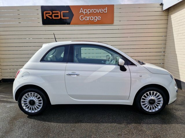 Fiat 500 1.2 Lounge Hatchback Euro 4 69 White #4