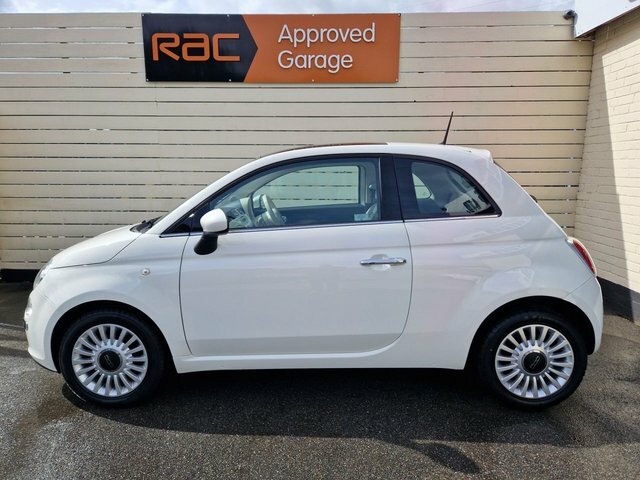 Fiat 500 1.2 Lounge Hatchback Euro 4 69 White #5
