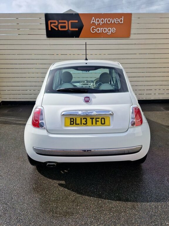 Fiat 500 1.2 Lounge Hatchback Euro 4 69 White #3